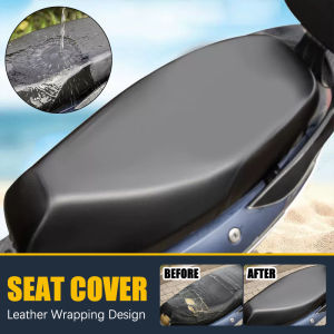 Motorcycle Seat Cover Waterproof Dustproof Rainproof Sunscreen Motorbike Scooter Cushion Seat Cover Protector Cover Accessories