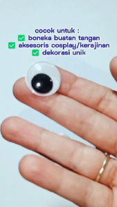 Mata Boneka Kocak Isi 20, 50, & 100 Butir