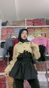 TUNIK BILA TOP M L XL ATASAN WANITA TERBARU FAHION WANITA ELEGAN