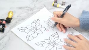 10PCS Kertas Karbon Tato Paper Spirit Stencil Carbon Thermal Tracing untuk Desain Tato Unik