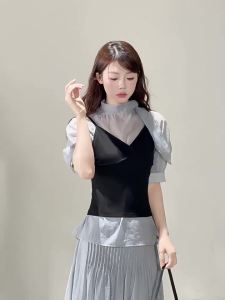 YIKEXIAOYEMEI | Bộ Thời Trang Nữ Hàn Quốc 3 Món Trẻ Trung Thanh Lịch 