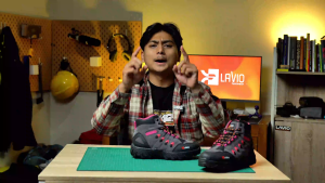Lavio Sepatu Outdoor Trekking Wanita Gunung Tektok Keren Kekinian Keys Pink Gaya