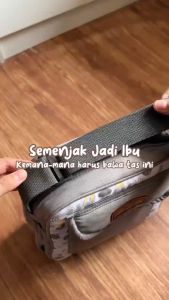 Tas Bayi selempang Kecil PREMIUM Tas Ransel Travel ukuran standar