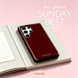 Potdemiel | Solid Bright Orange-s For Samsung Galaxy S26 S25 S24 A56 A36 Phone Case Double-Layer Protection Cover for Women Girl CaseChic