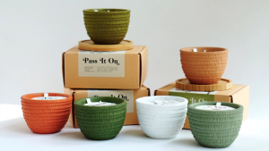 Pass It On Large Plantable Candle | Scented Soy Wax | Sustainable Eco-Friendly