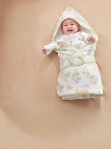 Purcotton | Cotton Baby Wrap Swaddle Blanket