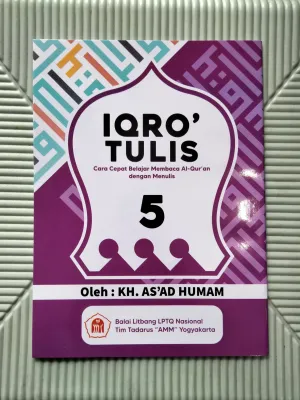 Iqro Tulis Jilid 1 2 3 4 5 6