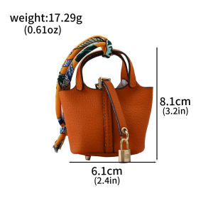 Mini Food Basket Pendant Lipstick Bag Headphone Bag Cute Bag Hanging Bag Charms Keychain for Women Casual Bag Accessorie Gift