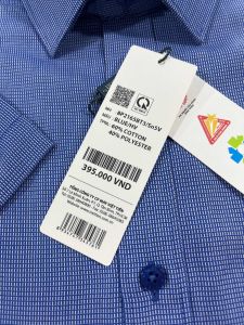 8P2165 (Áo so mi viettien ngắn tay lai ngang )Regular fit ( hơi ôm )