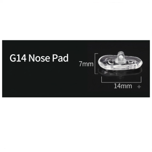 Transparent Silicone Eyeglass Soft Nose Pad Glasses Anti-Slip