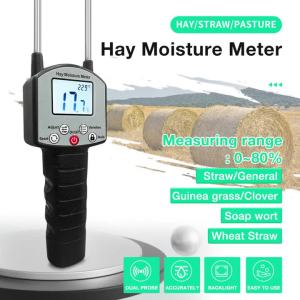 juan juan | Máy Đo Độ Ẩm Cỏ Khô Cầm Tay TK100H Dùng Cho Ngũ Cốc Rơm Cám Cỏ Thức Ăn Gia Súc Cỏ Leymus Chinensis Tre Hoàng Đế Sợi Cỏ.