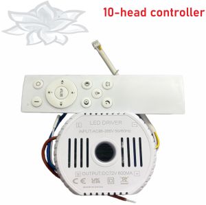 Smart Transformer for IRALAN Lotus Ceiling Lighting Controller Easy To Install AC 85-265V Dimmable Home LED Controller Kit