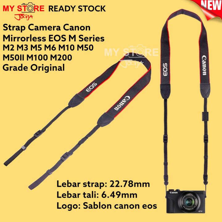 Shoulder Strap tali kamera mirrorless camera canon eos m M2 M3 M5