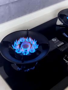 ✨✨EDWARD Tempered Glass Flip Cover Gas Stove Double Burner Timing Folding Memasak Gas Cooker Stove Desktop Embedded Liquefied Hob Cooker 煤气炉 双头媒气炉