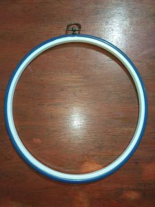 PLASTIC BASTIDOR EMBROIDERY RING CROSS-STITCH FRAME HOOP PLASTIC CIRCLE DIY HANDCRAFT SEWING NEEDWORK TOOL