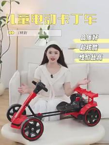 Bonnyu | Foldable No-Assembly Four-Wheel Large Tail Wing Remote Control Electric Toy Car