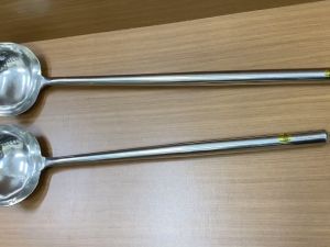 Long Ladle / Steel Ladle / Handmade Ladle / Senduk Panjang / Senduk / Senduk Kuali Kawah / Senduk Dodol /Senduk Tebal