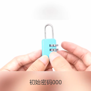 FANI 3 หลัก Dial สังกะสีอัลลอยด์รหัสล็อคแบบพกพากระเป๋าเดินทางล็อคกุญแจล็อครหัสผ่านกุญแจล็อค