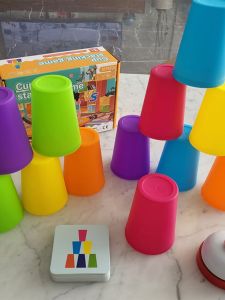 Kids Puzzle Focus Training Stacking Cups Battle Kindergarten Toys Stacked Cup Desktop Matching Interactive Game