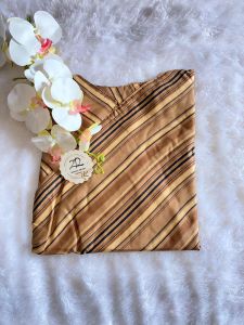 Gamis Wanita Terbaru Model Stripe Matt Rayon// Ayomi Dress Terbaru