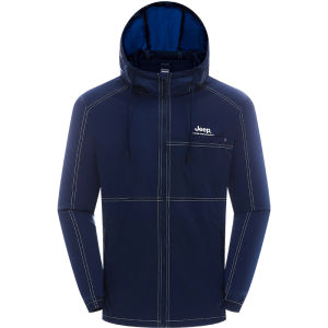 จี๊ป | เสื้อแจ็คเก็ตกันลมกันฝนแบบลำลองสำหรับผู้ชาย เสื้อกันแดดกันยูวี น้ำหนักเบา ระบายอากาศได้ดี ทรงหลวม ฤดูร้อน 2022 เสื้อคลุมกันลมกันฝน