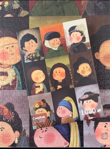 [ReadyStock-Birthday Gift] Comitok Jigsaw Puzzle 1000PCS (70X50CM) -Anti-Reflective Embossing Series