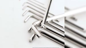 JLD Kunci L 1 Set Komplit 9Pcs Kunci L Full Set Lengkap 1.5-10mm Kunci L Hex Panjang 1 Set Lengkap