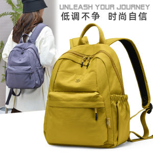 Oxford Cloth Double Shoulder Bag Womens Casual Travel Backpack Suitcase Cover Commuting Bag Soft Fabric Zipper Closure