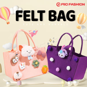Felt Bag & Cartoon Kid Bag: The Perfect School Lunch Companion