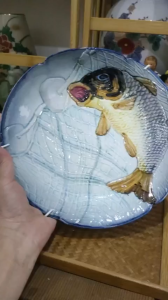 Đĩa cảnh treo tường trang trí hàng Âu đã qua sử dụng