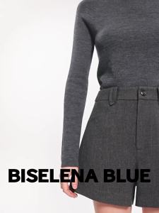 BEIQIANI | Retro High-Waist A-Line Short Trousers