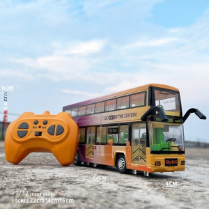 KAIWEI | Remote Control Double-decker Bus Model with Real Person Voice Broadcast