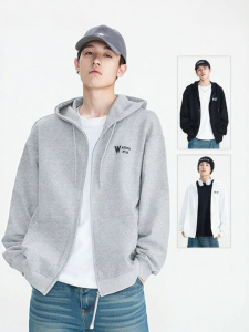 Warrior | American Style Heavyweight Mens Hooded Zippered Jacket