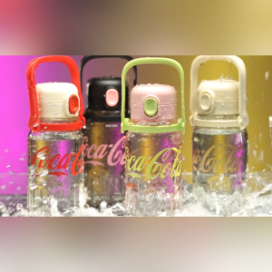 GERM Tumbler Botol Tritan Coca Cola Collection Handle Sport  Hot/Cold Thermos Water Bottle 1250ml
