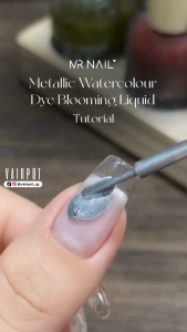[Vainpot-SG] MR NAIL Metallic Watercolour Dye Nail Art Blooming Liquid - 11ml