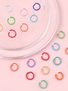 สร้อยข้อมือแบบเปิดสีลูกกวาด DIY ทำมือ หัวเข็มขัดรถยนต์ หัวเข็มขัดโทรศัพท์มือถือ อุปกรณ์เสริมเครื่องประดับแฟชั่น