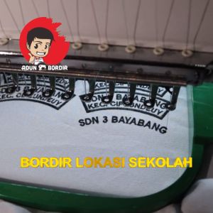 Bet Lokasi Sekolah Bordir Custom Harga Murah Proses Cepat