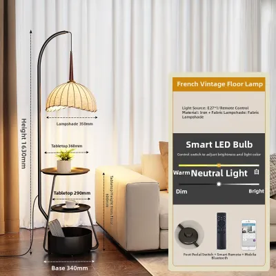 RIYUE | Vintage Multi-Functional Floor Lamp