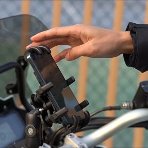 Holder Hp Motor Spion Phone Stand Ahan Guncang Dudukan Handphone Universal