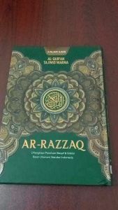 Al-Quran Tajwid Warna AR-RAZZAQ | Dilengkapi Panduan Waqaf & Ibtida Non Terjemah - Kalam Ilahi