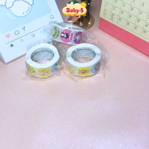 Sticker khen thưởng tiếng Anh cuộn 500 sticker khen thưởng khích lệ tinh thần học tập cho bé yêu với nhiều họa tiết bắt mắt thú vị Baby-S SST013