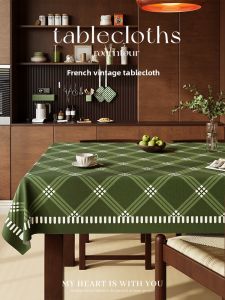 HOUGOUXIANG | Waterproof Oil-Resistant Wash-Free Tablecloth