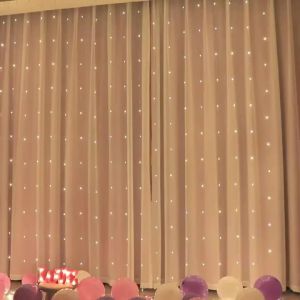 Remote Control Fairy Lights 3 4 6 Meters USB LED Curtain String Lights for Christmas Home Bedroom Decoration Festive Party