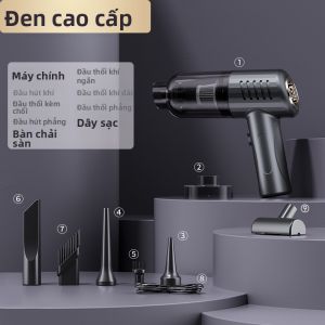 HELLOLEIBOO | Máy Hút Bụi Giường Cầm Tay Im Lặng Di Động Không Dây Mạnh Mẽ