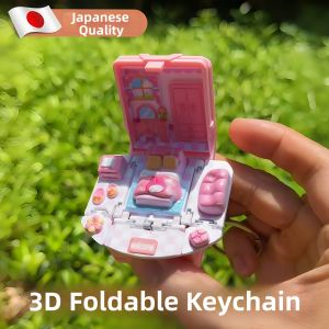 BEISHU | Stress Relief Foldable Mini Book Keychain Toy