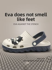 Odor-Resistant Mens Sandals Summer 2025 New Anti-Slip Breathable Flip Flops Beach Sports Casual Slippers Outdoor Wear