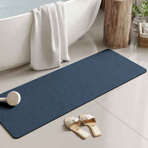 MOLORE | Silica Mud Non-slip Absorbent Bath Mat Long Stripe