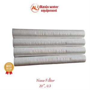 Sediment Filter Air/ Spun/ Penjernih Air NANO FILTER 20 INCH 0.3 MICRON Quantity 4 pieces (AL313)