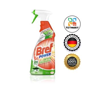 Nước tẩy rửa mỡ nhà bếp vệ sinh đa năng Bref 750ml [Nhập khẩu chính hãng Đức] tẩy dầu mỡ mảng bám bẩn lâu ngày đánh giày lau kính lau tường vệ sinh