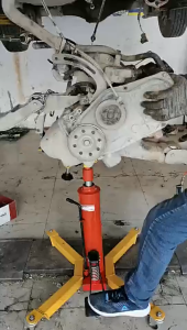 0.6T high level conveyor transmission bracket auto repair jack engine high level jackhydrolic jack motorcycle jac Transmission Jack (Vertical Type)